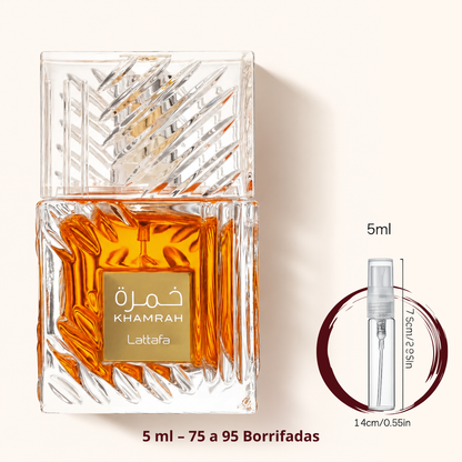 Lattafa Khamrah Qahwa — Decant Ajesh 5 a 25ml