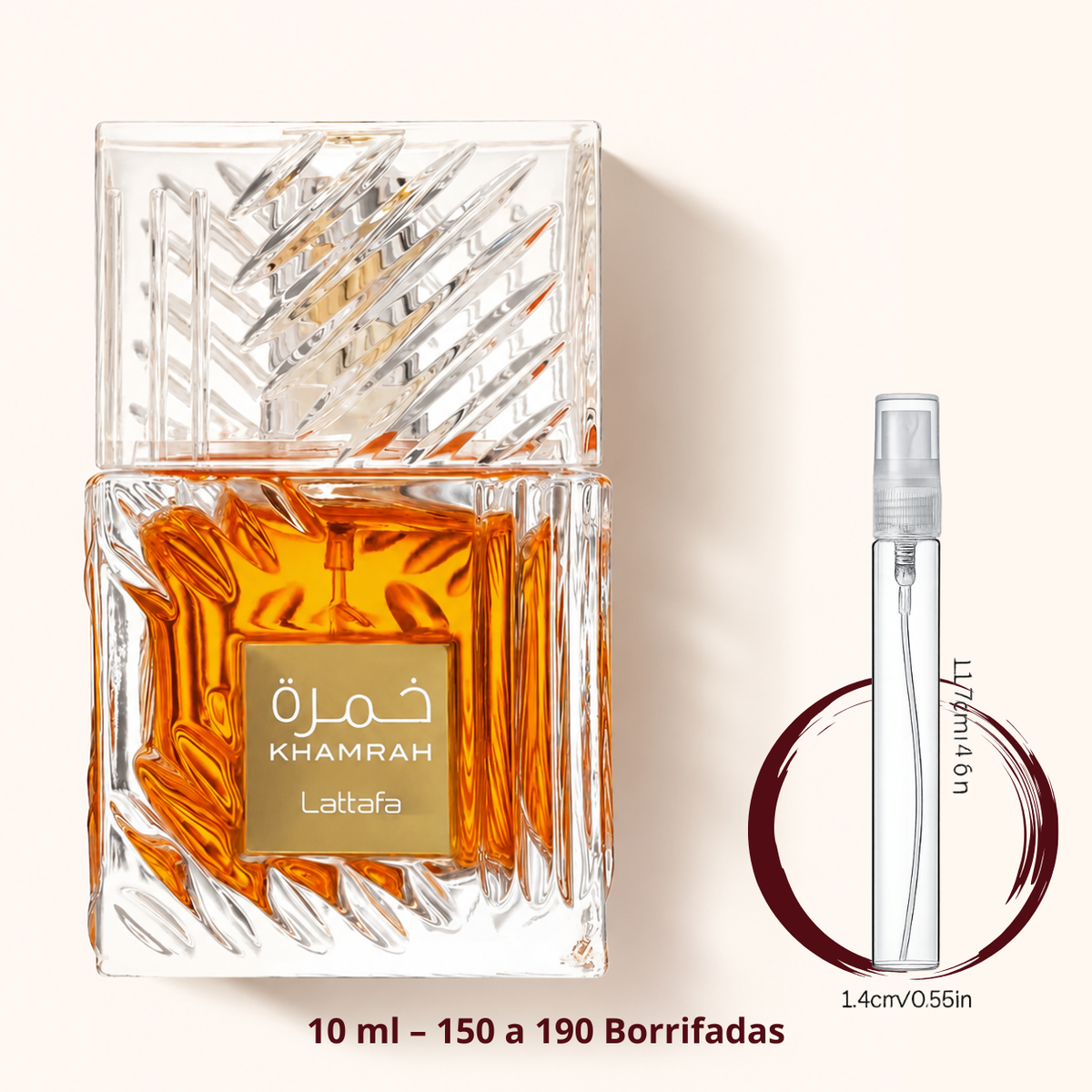 Lattafa Khamrah Qahwa — Decant Ajesh 5 a 25ml