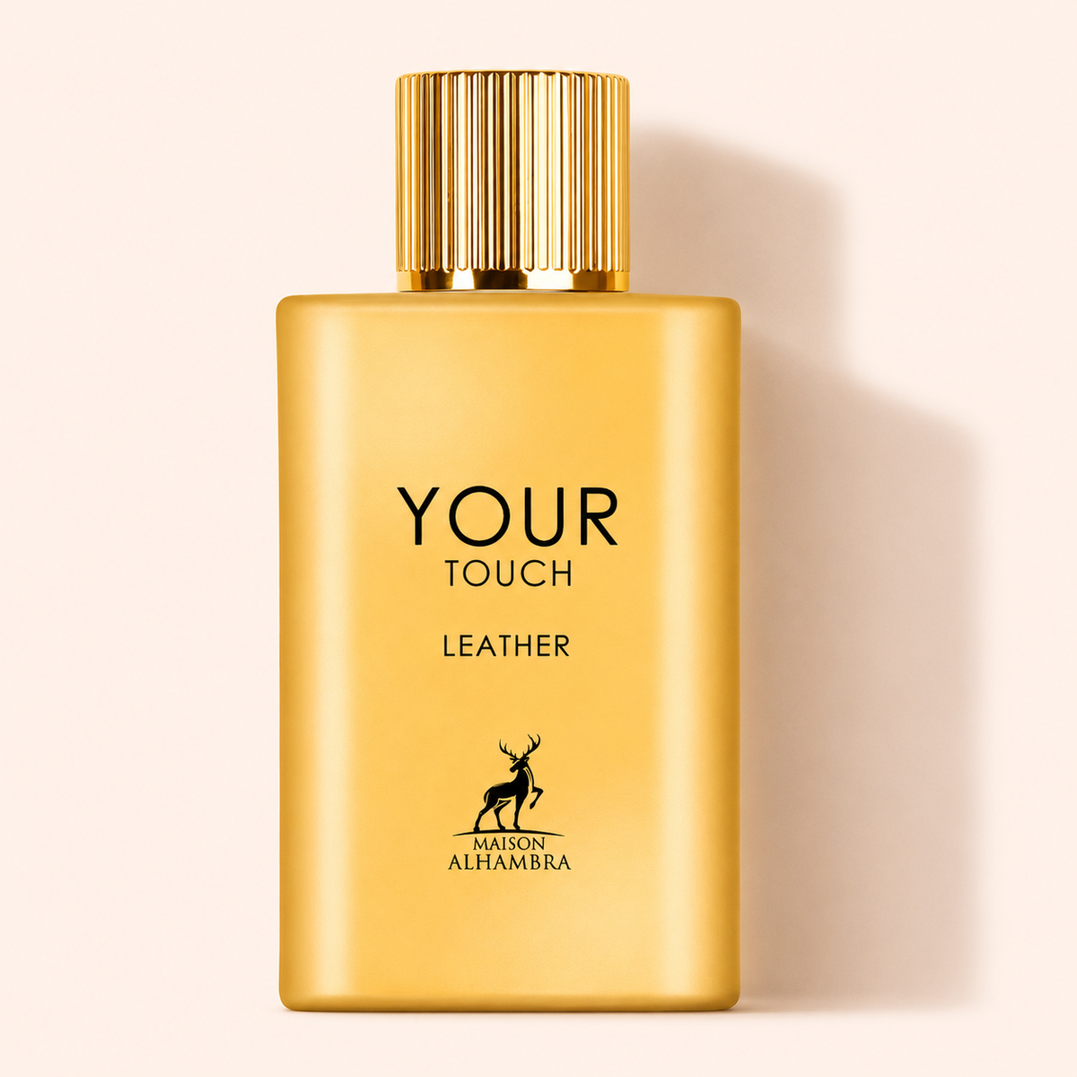 Maison Alhambra Your Touch Leather — decant Ajesh de 5 a 25ml, perfume árabe de baunilha e especiarias