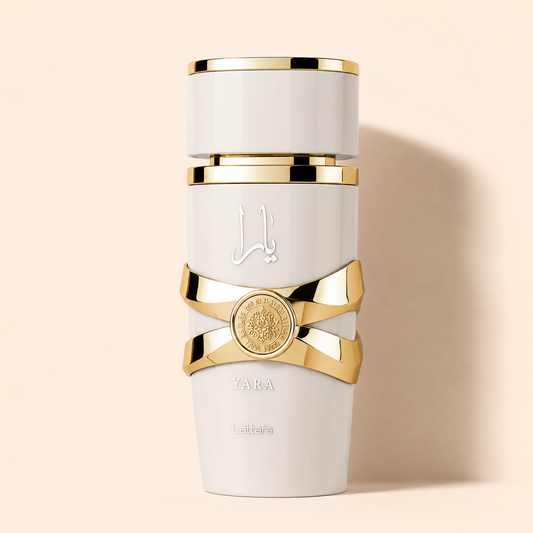 Lattafa Yara Moi — decant Ajesh de 5 a 25ml, perfume árabe floral cremoso