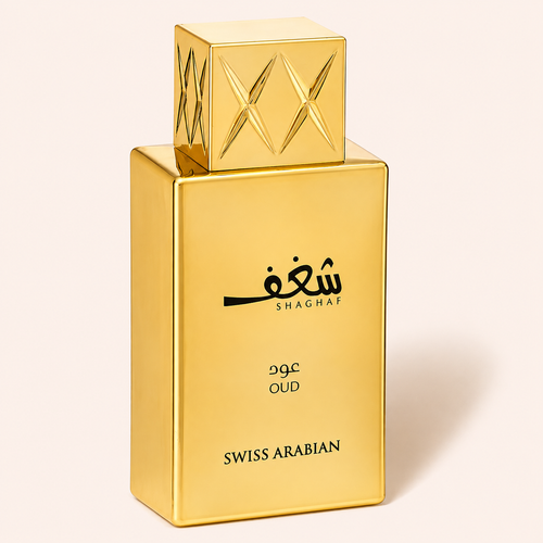 Swiss Arabian Shaghaf Oud — decant Ajesh de 5 a 25ml, perfume árabe de oud com praliné